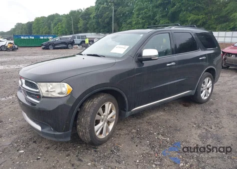 2011 Dodge Durango Crew from USA, damaged, VIN 1D4RD4GG2BC598294